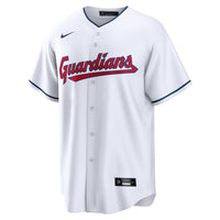 Cleveland Guardians Nike White Home Blank Replica Jersey