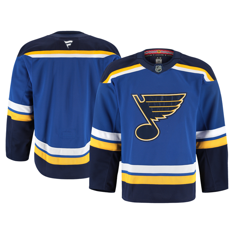 St. Louis Blues Fanatics Blue Alternate Authentic Pro Jersey
