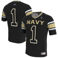 Navy Midshipmen GameDay Greats Lightweight Collegiate Football Blackout Fashion Jersey