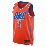Oklahoma City Thunder Jordan Brand Statement Edition Swingman Jersey - Orange - Jared McCain -