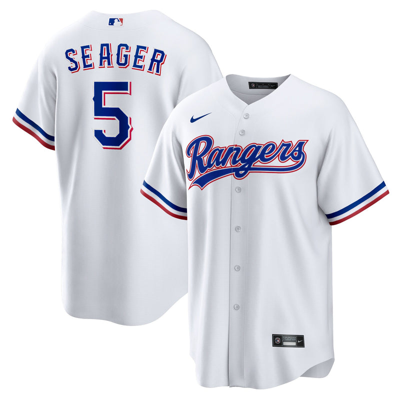Texas Rangers Corey Seager Nike White Home Replica Player Jersey