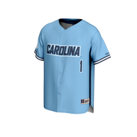 GameDay Greats Carolina Blue #1 North Carolina Tar Heels Lightweight Baseball Fashion Jersey
