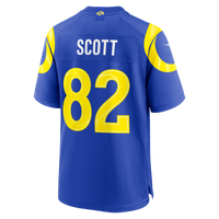 Los Angeles Rams Tyler Scott Nike Royal Team Game Jersey