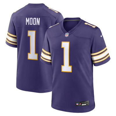 Minnesota Vikings Warren Moon Nike Purple Retired Player Alternate Game Jersey