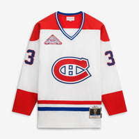 Montreal Canadiens Patrick Roy Mitchell & Ness White 1992 Power Play Jersey