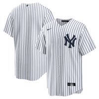 New York Yankees Nike White Home Big & Tall Replica Jersey