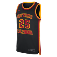 Nike #25 Black USC Trojans Alternate Replica Basketball Jersey
