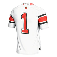 #1 Cornell Big Red GameDay Greats Football Jersey - White