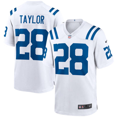 Indianapolis Colts Jonathan Taylor Nike White Game Jersey