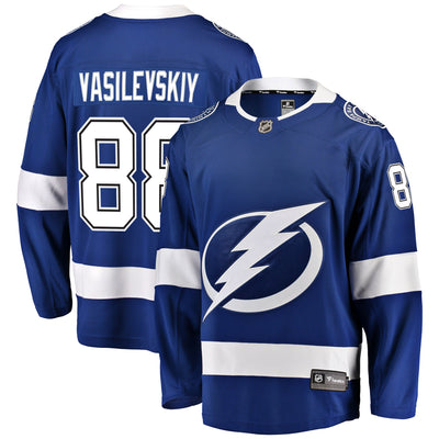 Tampa Bay Lightning Andrei Vasilevskiy Fanatics Blue Home Breakaway Player Jersey