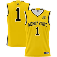 Wichita State Shockers GameDay Greats #1 Basketball Jersey - Yellow