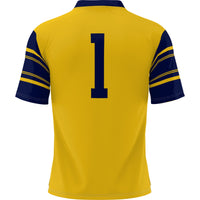 #1 Cal Bears GameDay Greats Football Jersey - Gold