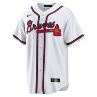Atlanta Braves Joe Jiménez Nike White Home Replica Player Jersey