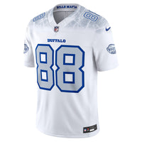 Buffalo Bills Dawson Knox Nike White 2025 Rivalries Collection Stitched Limited Jersey