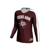 Texas A&M Aggies GameDay Greats #12 Lightweight Volleyball Fashion Jersey - Maroon