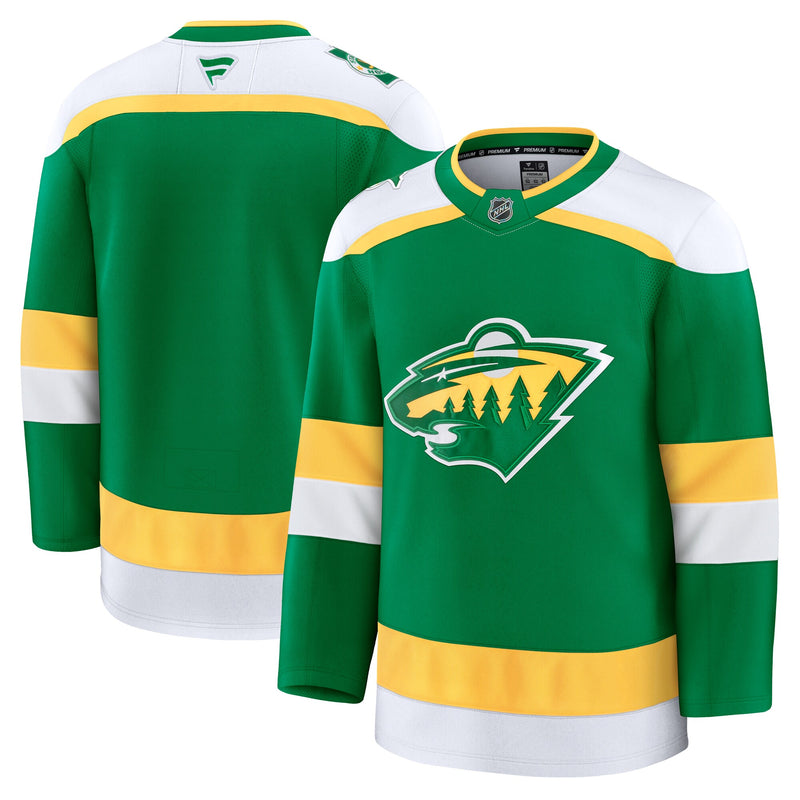 Minnesota Wild Fanatics Green Alternate Premium Jersey