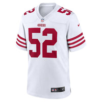 San Francisco 49ers Patrick Willis Nike White Retired Player Game Jersey