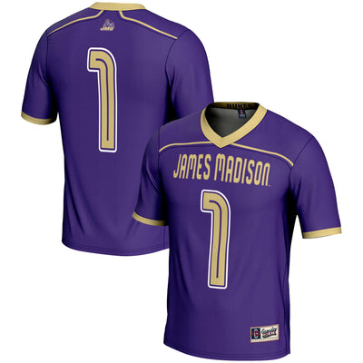 James Madison Dukes GameDay Greats #1 Lightweight Lacrosse Jersey - Purple