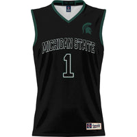 #1 Michigan State Spartans GameDay Greats Lightweight Basketball Jersey - Black