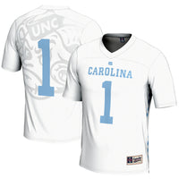 GameDay Greats #1 White North Carolina Tar Heels Lightweight Lacrosse Jersey