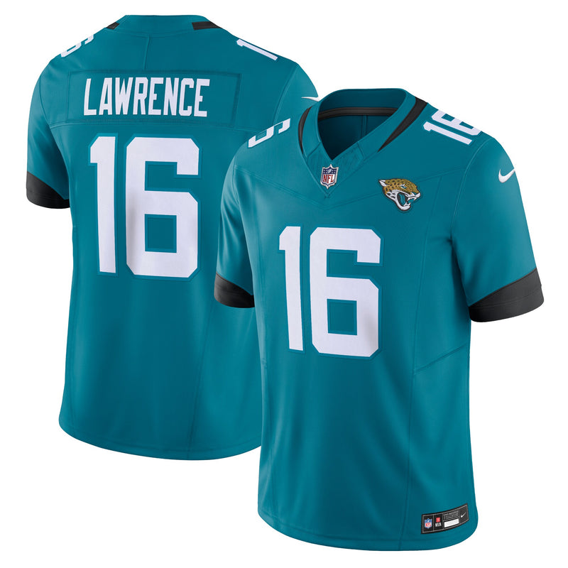 Jacksonville Jaguars Trevor Lawrence Nike Teal Vapor F.U.S.E. Limited Jersey