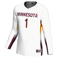 #1 Minnesota Golden Gophers GameDay Greats Lightweight Volleyball Jersey - White