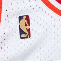 Miami Heat Mitchell & Ness Dwyane Wade White Swingman Jersey 07-08