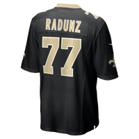 New Orleans Saints Dillon Radunz Nike Black Team Game Jersey