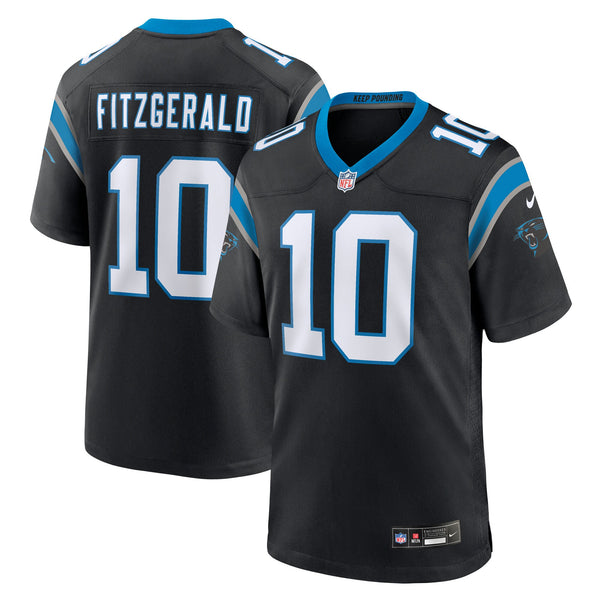 Carolina Panthers Ryan Fitzgerald Nike Black Team Game Jersey