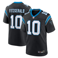 Carolina Panthers Ryan Fitzgerald Nike Black Team Game Jersey
