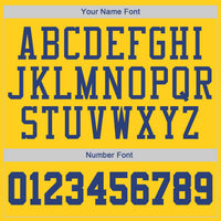 Custom Gold Royal-White Authentic Throwback Basketball Jersey